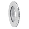 Picture of R1 14-21 BMW i3 Front Right Drilled & Slotted Silver Brake Rotor