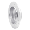 Picture of R1 18-25 Jeep Wrangler Rear Right Drilled & Slotted Silver Brake Rotor