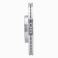 Picture of RNC Brake Rotor - Drill & Slot - R1 14-23 Ford Fiesta (USA/Canada) Front Right Drilled & Slotted Silver Brake Rotor rnc631-54075R