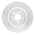 Picture of RNC Brake Rotor - Drill & Slot - R1 00-05 Mercedes-Benz ML430 Rear Left Drilled & Slotted Silver Brake Rotor rnc631-63125L