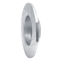 Picture of RNC Brake Rotor - Drill & Slot - R1 15-21 Mercedes-Benz C200 (Mexico) Rear Left Drilled & Slotted Silver Brake Rotor rnc631-63173L