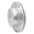 Picture of RNC Brake Rotor - Drill & Slot - R1 12-21 Nissan NV1500 Front Right Drilled & Slotted Silver Brake Rotor rnc631-67102R