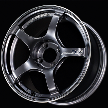 Picture of AVN TC4 Wheels - Advan TC4 16x7.5 / +35 Offset / 4x100 / 63mm Bore / Racing Gunmetallic and Ring avnYAD6F35AGMR