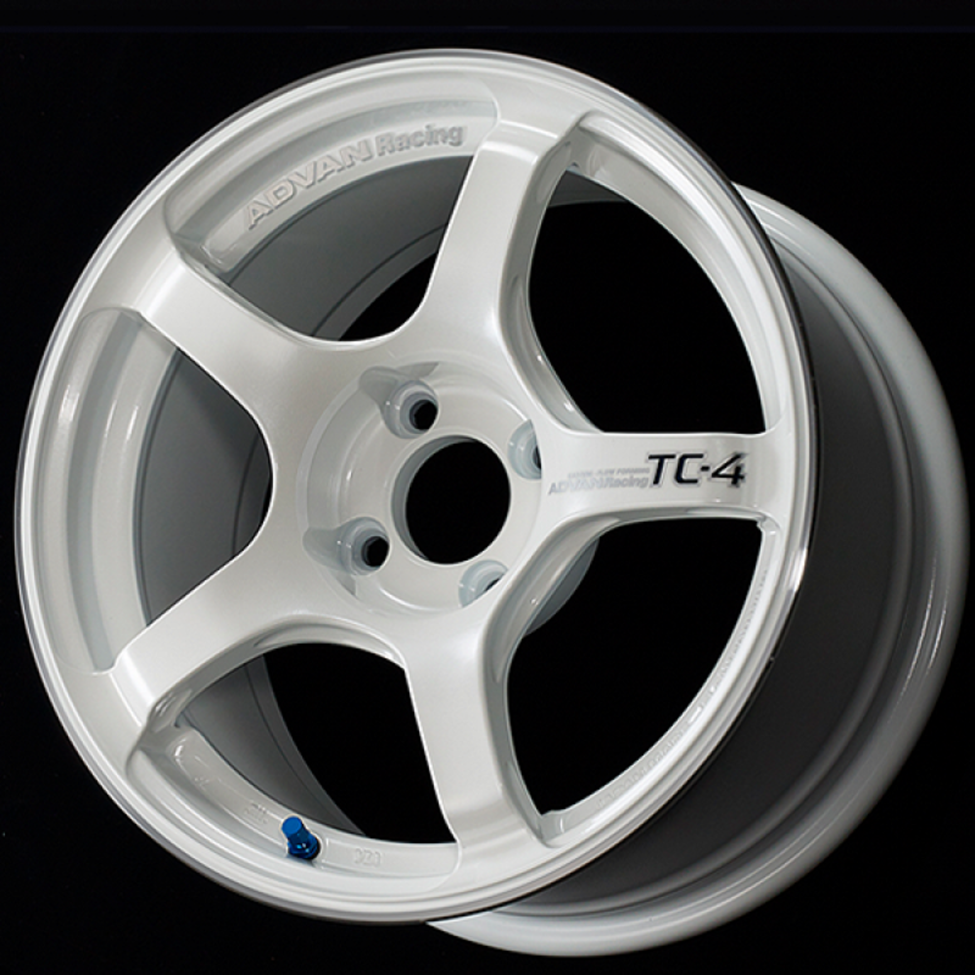 Picture of AVN TC4 Wheels - Advan TC4 16x7.5 / +35 Offset / 4x100 / 63mm Bore / Racing White Metallic and Ring avnYAD6F35AWMR