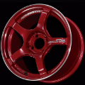 Picture of AVN TC4 Wheels - Advan TC4 16x7.5 / +35 Offset / 4x100 / 63mm Bore / Racing Candy Red and Ring avnYAD6F35ACRR