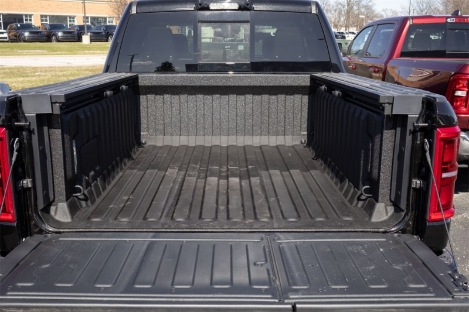 Picture of WT ImpactLiner - WeatherTech 19-24 Dodge Ram 1500 / 21-24 Dodge Ram TRX 5ft 7in Bed (w/ Ram Box) ImpactLiner - Black wet36702IM