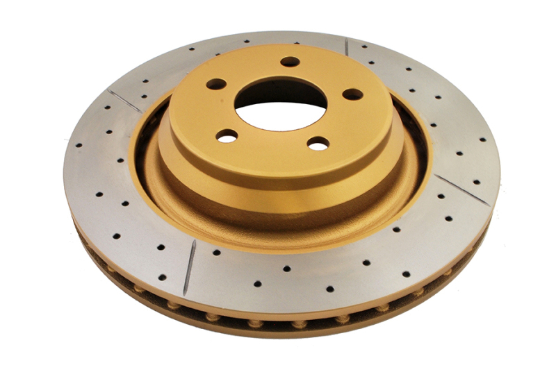 Picture of DBA Street Slot&Drill Rotors - DBA 08-15 Dodge Challenger SRT-8 Rear Drilled & Slotted Street Series Rotor dbaDBA2445X