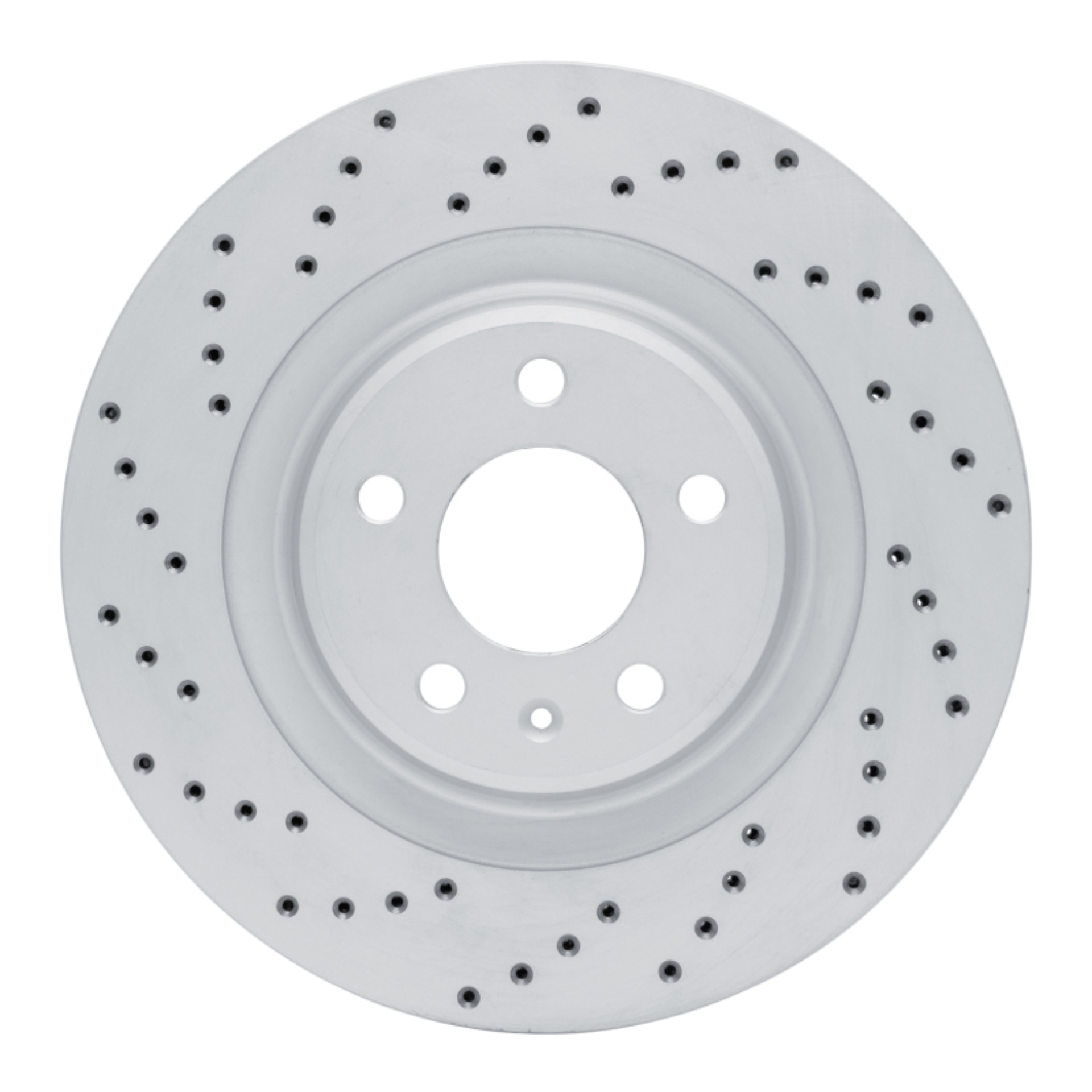Picture of DFC Geoperf Rotors - Drilled - DFC 08-25 Audi S5 Rear Left Drilled Geoperformance Rotor dfc820-73066L