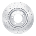 Picture of DFC Geomet Coated Rotors - Drilled - DFC 15-17 Porsche 911 Right Rear Drilled Hi-Carbon Alloy Geomet Coated Rotor dfc920-02074DA