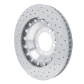 Picture of DFC Geomet Coated Rotors - Drilled - DFC 10-11 Porsche 911 Left Front Drilled Hi-Carbon Alloy Geomet Coated Rotor dfc920-02059DA