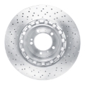Picture of DFC Geomet Coated Rotors - Drilled - DFC 15-17 Porsche 911 Right Rear Drilled Hi-Carbon Alloy Geomet Coated Rotor dfc920-02074DA
