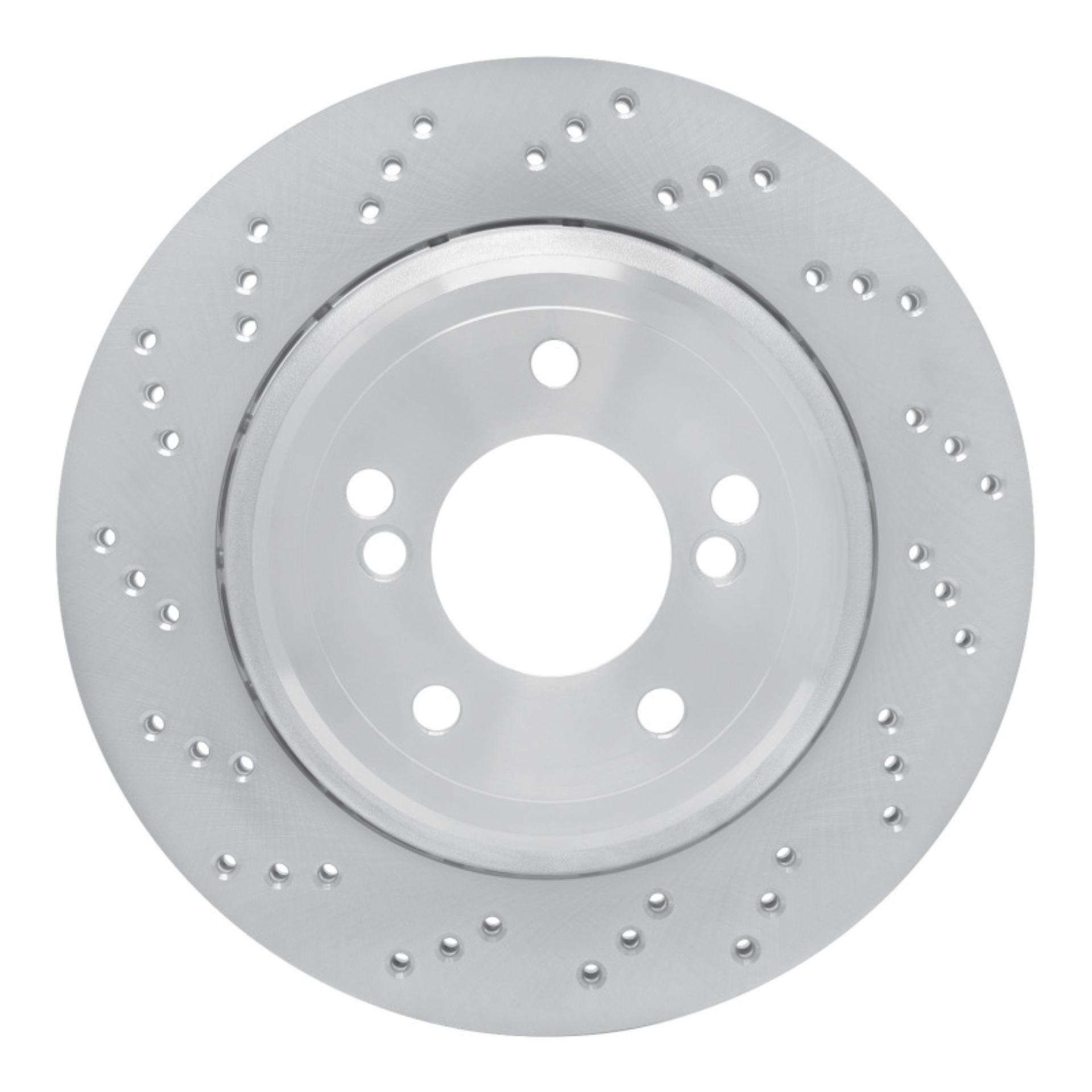 Picture of DFC Geomet Coated Rotors - Drilled - DFC 06-08 BMW Z4 Left Rear Drilled Hi-Carbon Alloy Geomet Coated Rotor dfc920-31078DA