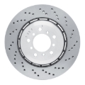 Picture of DFC Geomet Coated Rotors - Drilled - DFC 06-08 BMW Z4 Right Front Drilled Hi-Carbon Alloy Geomet Coated Rotor dfc920-31079DA