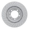 Picture of DFC Geomet Coated Rotors - Drilled - DFC 98-98 Porsche 911 Right Rear Drilled Hi-Carbon Alloy Geomet Coated Rotor dfc920-02113D