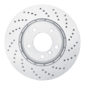 Picture of DFC Geomet Coated Rotors - Drilled - DFC 01-08 BMW 330Ci Right Front Drilled Hi-Carbon Alloy Geomet Coated Rotor dfc920-31163DA
