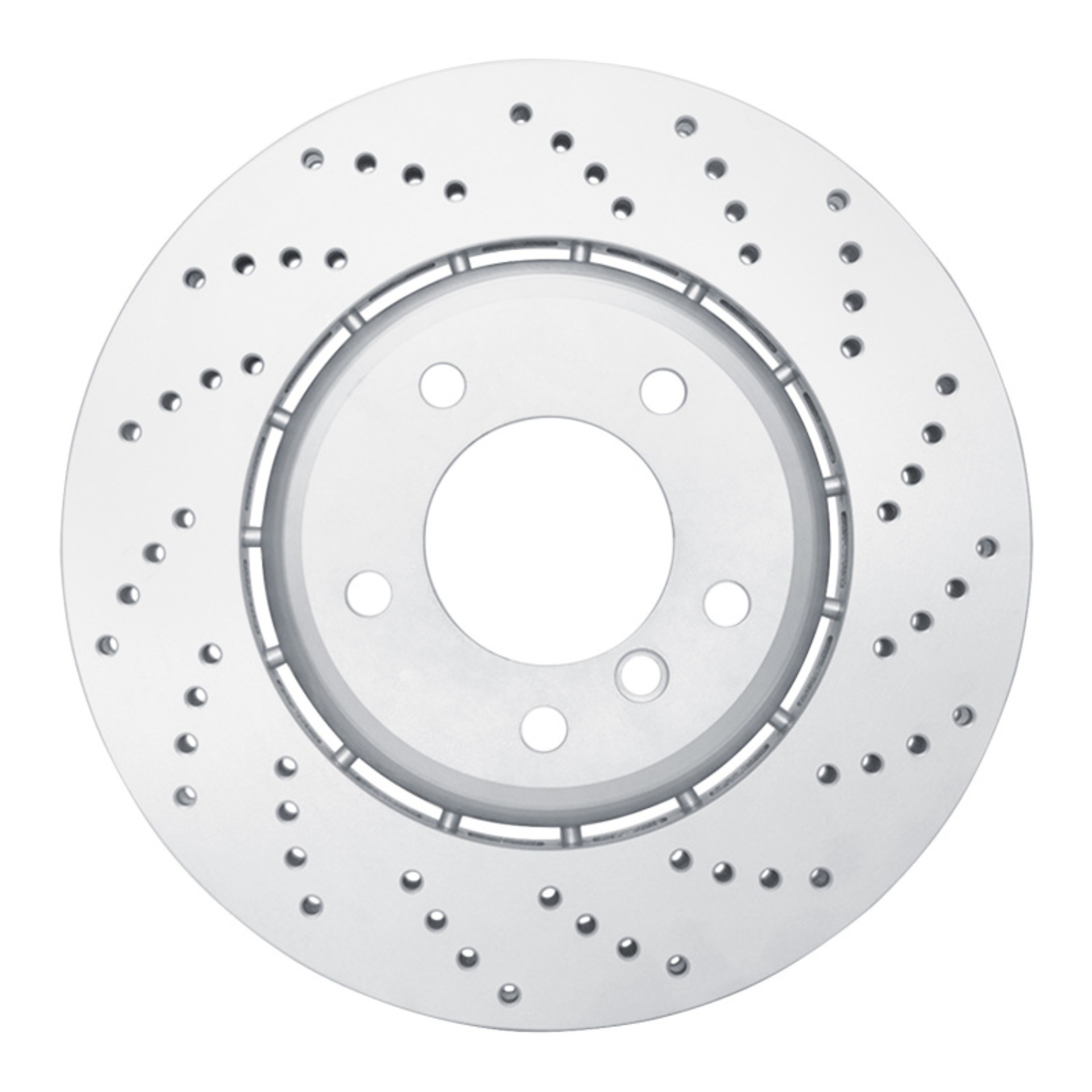 Picture of DFC Geomet Coated Rotors - Drilled - DFC 01-08 BMW 330Ci Right Front Drilled Hi-Carbon Alloy Geomet Coated Rotor dfc920-31163DA