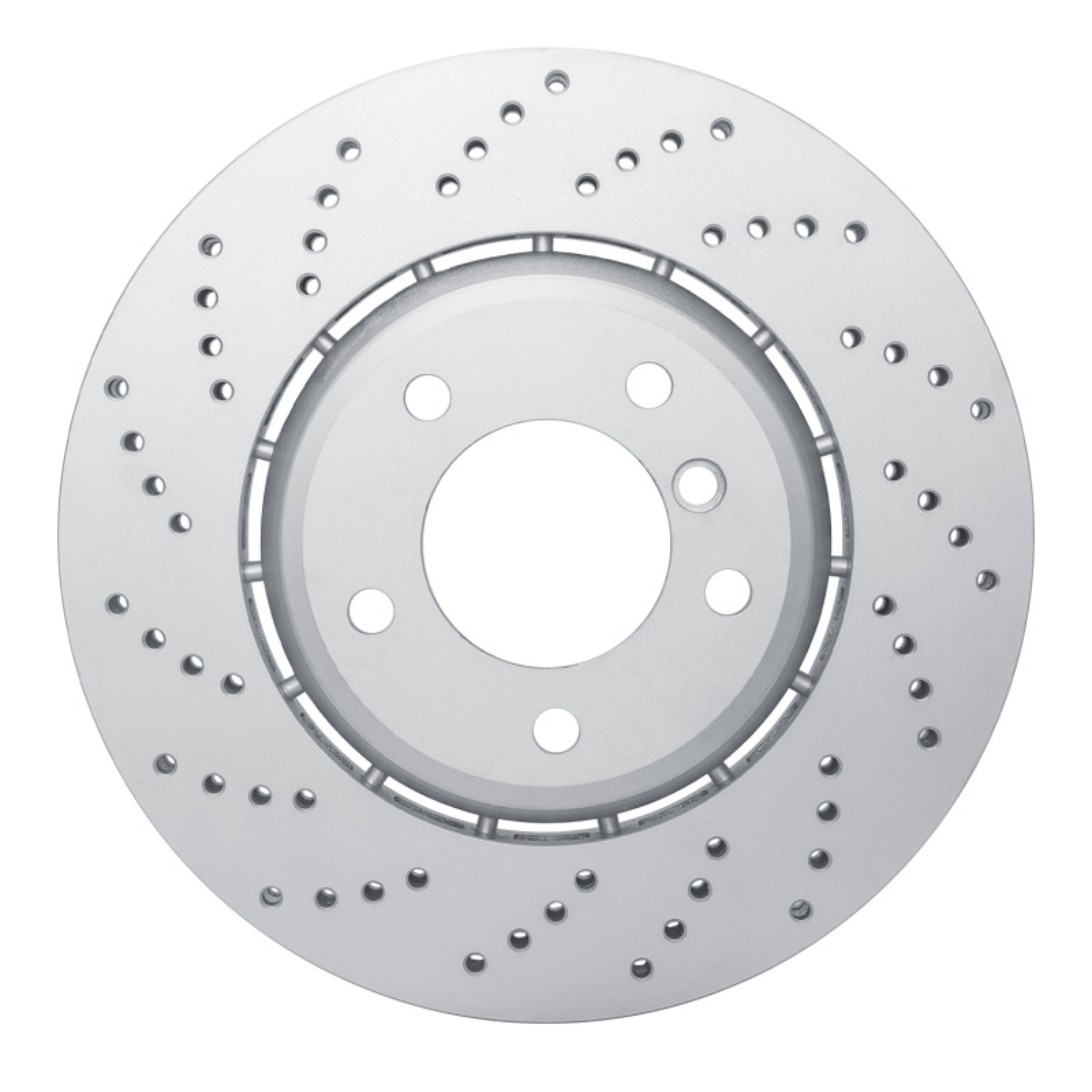 Picture of DFC Geomet Coated Rotors - Drilled - DFC 01-08 BMW 330i Left Front Drilled Hi-Carbon Alloy Geomet Coated Rotor dfc920-31164DA