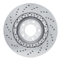 Picture of DFC Geomet Coated Rotors - Drilled - DFC 06-08 BMW Z4 Right Front Drilled Hi-Carbon Alloy Geomet Coated Rotor dfc920-31079DA