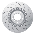 Picture of DFC Geomet Coated Rotors - Drilled - DFC 01-08 BMW 330i Left Front Drilled Hi-Carbon Alloy Geomet Coated Rotor dfc920-31164DA
