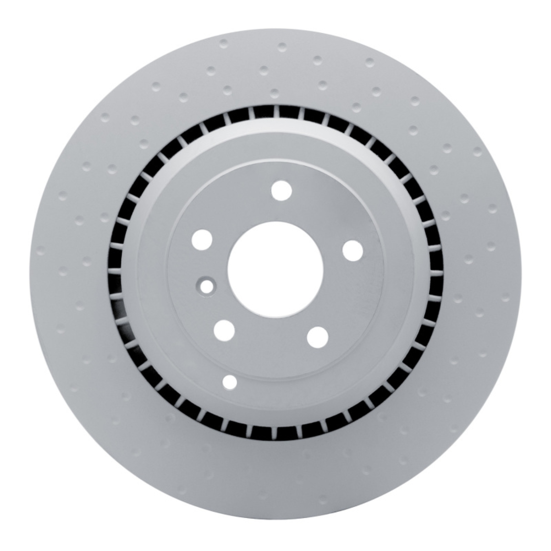 Picture of DFC Geomet Coated Rotors - Dimpled - DFC 07-11 Mercedes-Benz ML63 AMG Rear Dimpled Hi-Carbon Alloy Geomet Coated Rotor dfc950-63133