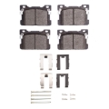 Picture of DFC 5000 Advanced Ceramic Brake Pads - DFC 17-19 Genesis G90 Rear 5000 Advanced Ceramic Brake Pads and Hardware Kit dfc1551-1976-01