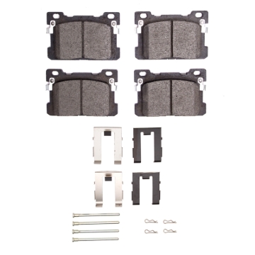 Picture of DFC 5000 Advanced Ceramic Brake Pads - DFC 17-19 Genesis G90 Rear 5000 Advanced Ceramic Brake Pads and Hardware Kit dfc1551-1976-01
