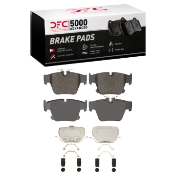 Picture of DFC 5000 Advanced Low Met Brake Pads - DFC 23-25 BMW Xm Rear 5000 Advanced Low Metallic Brake Pads and Hardware Kit dfc1551-2482-02
