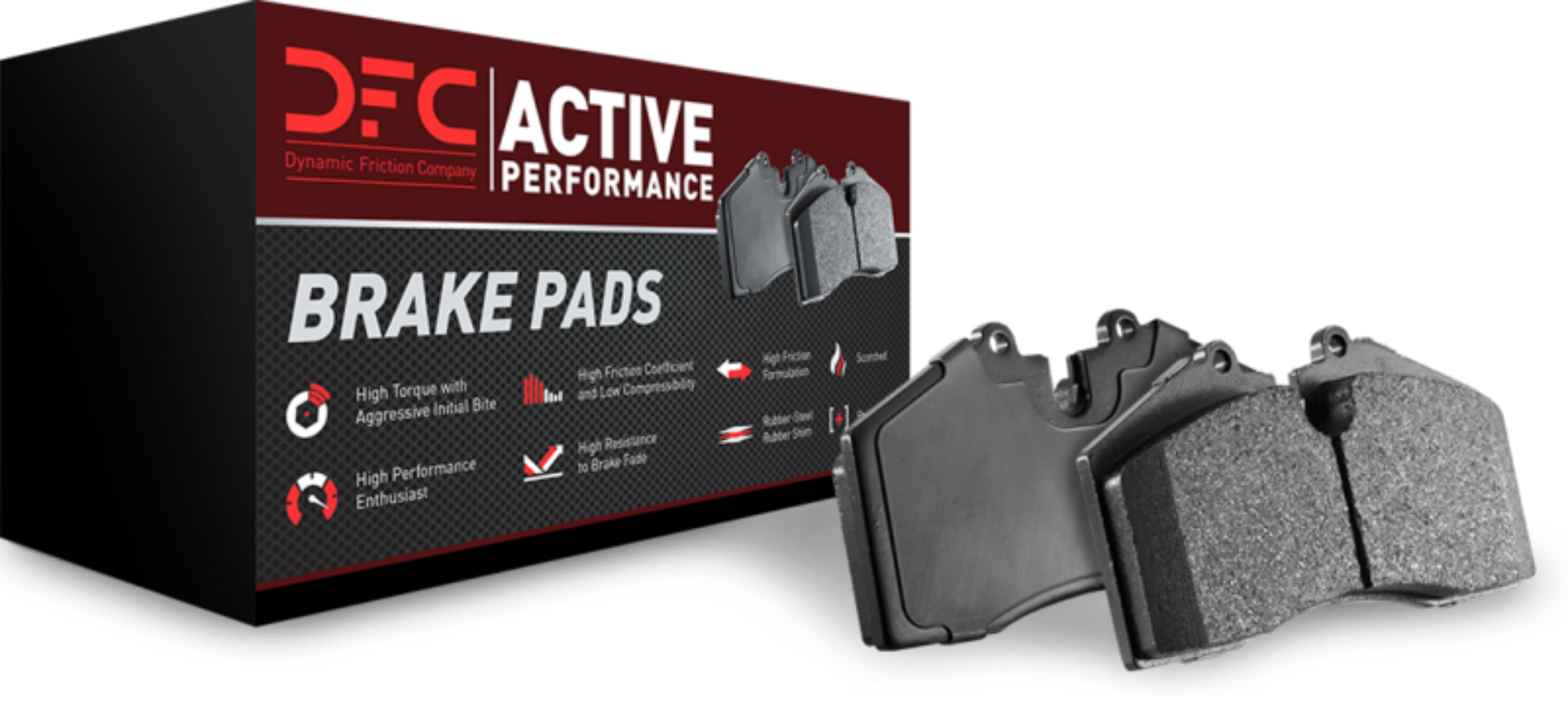 Picture of DFC 5000 Advanced Low Met Brake Pads - DFC 13-26 Porsche Cayman Front 5000 Advanced Low Metallic Brake Pads and Hardware Kit dfc1555-1742-02