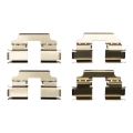 Picture of DFC SS Hardware Kits - DFC 12-20 Infiniti Qx30 Rear Stainless Steel Hardware Kit dfc340-63054SS