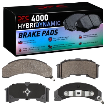Picture of DFC 4000 HybriDynamic Brake Pads - DFC 84-87 Pontiac Fiero Front 4000 HybriDynamic Brake Pads dfc4000-0261-09