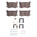 Picture of DFC 4000 HybriDynamic Brake Pads - DFC 17-22 Genesis G90 Front 4000 HybriDynamic Brake Pads and Hardware Kit dfc4000-1975-01