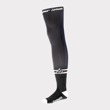 Picture of ANS Socks B - Answer Knee Brace Socks Black/White - Large/XL ans475286