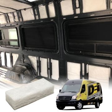 Picture of DEI Insulation - Floor - DEI 07-18 Sprinter 144 Complete Door & Floor Insulation Kit dei51106