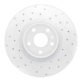 Picture of DFC Geoperf Rotors - Drilled - DFC 18-25 Audi Sq5 Sportback Front Left Drilled Geoperformance Rotor dfc820-73083L