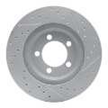 Picture of RNC Geo-Carbon Rotor - Drill & Slot - R1 65-66 Ford Galaxie Front Left Drilled & Slotted Geo-Carbon Rotor rnc830-54043L