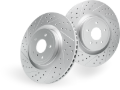 Picture of RNC Geo-Carbon Rotor - Drill & Slot - R1 73-98 International/Navistar S1823 Front Left/Rear Left Drill & Slot Geo-Carbon Rotor rnc830-71000L