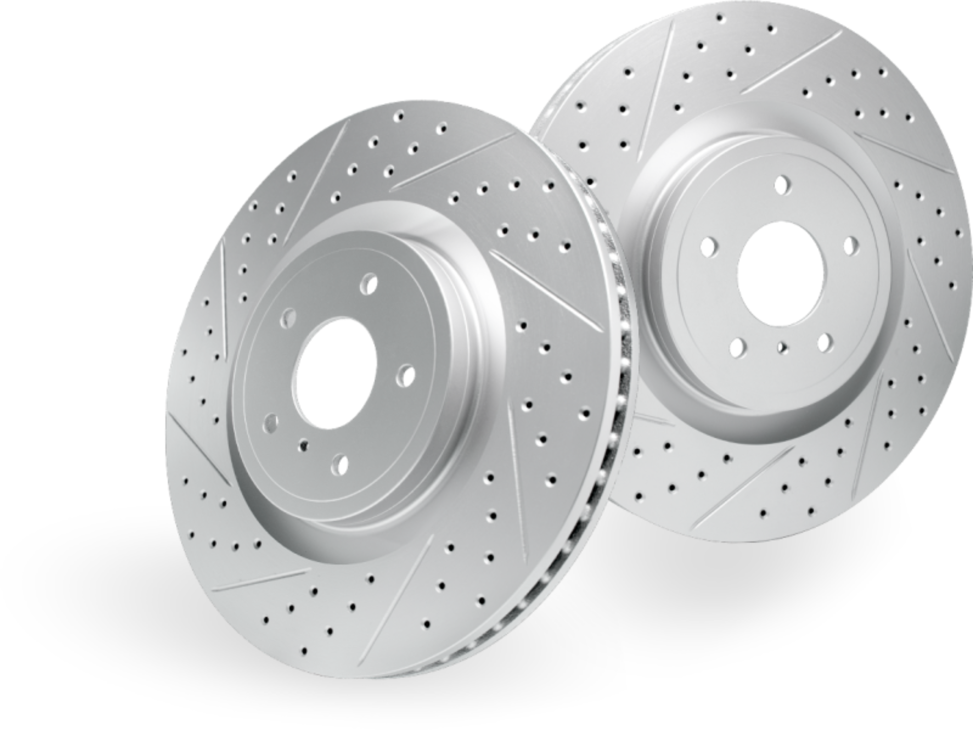 Picture of RNC Geo-Carbon Rotor - Drill & Slot - R1 73-98 International/Navistar S1924 Rear Right/Front Right Drill & Slot Geo-Carbon Rotor rnc830-71001R