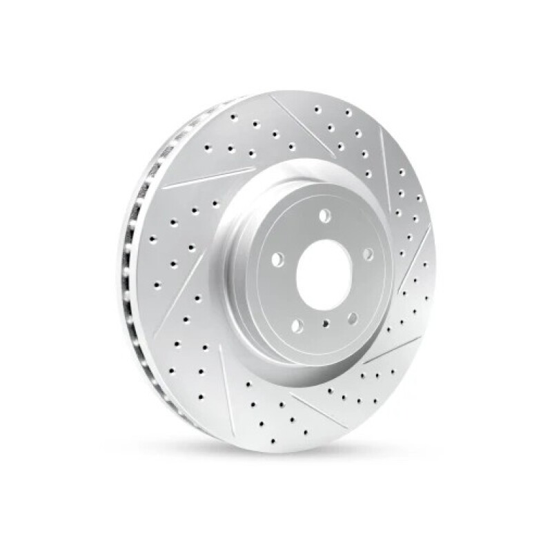 Picture of RNC Geo-Carbon Rotor - Drill & Slot - R1 85-02 Volkswagen Scirocco Rear Left Drilled & Slotted Geo-Carbon Rotor rnc830-74005L