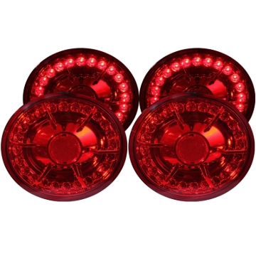 Picture of ANZO 2005-2010 Chevrolet Corvette LED Taillights Red 4pc