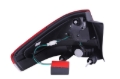 Picture of ANZO 2008-2011 Ford Focus LED Taillights Red/Clear