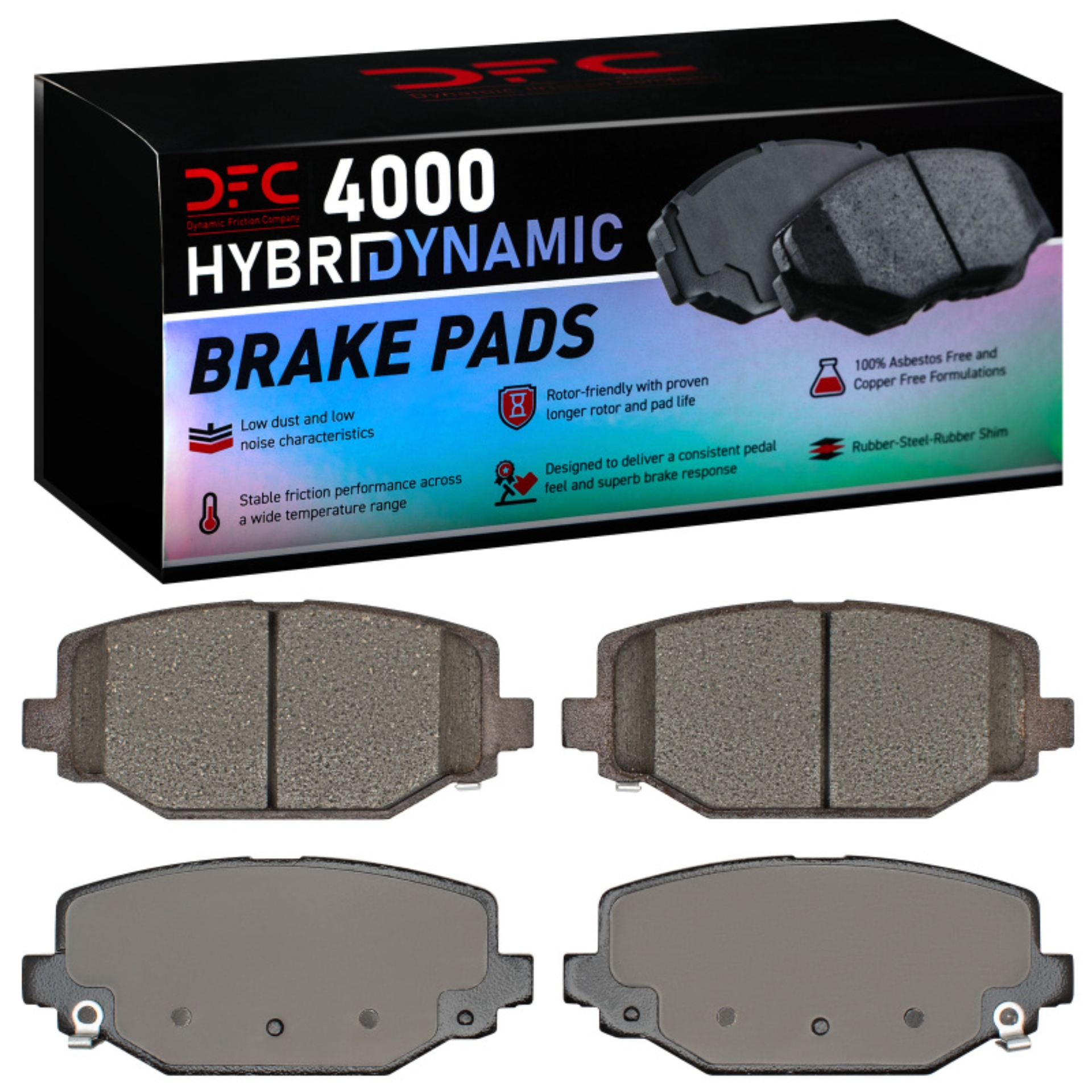 Picture of DFC 4000 HybriDynamic Brake Pads - 4000-1596-00
