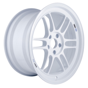 Picture of Enkei RPF1 18x9.5 5x114.3 38mm Offset 73mm Center Bore Vanquish White Wheel (Special Order/ MOQ 40*)