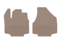Picture of WeatherTech 17-27 Chrysler Pacifica Front All-Weather Floor Mats 1st Row - Tan