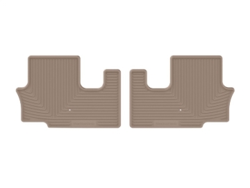 Picture of WeatherTech 2026 Hyundai Palisade/Palisade Hybrid Rear All-Weather Floor Mats 3rd Row - Tan