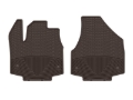 Picture of WeatherTech 17-27 Chrysler Pacifica Front All-Weather Floor Mats 1st Row - Cocoa