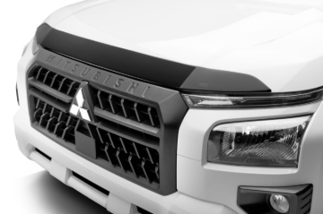 Picture of Husky Liners 24-25 Mitsubishi Triton Aeroskin Hood Protector - Smoke