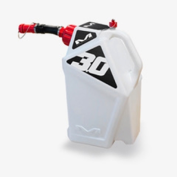 Picture of Matrix Concepts M3 0.3 Gallon Utility Can White-Black