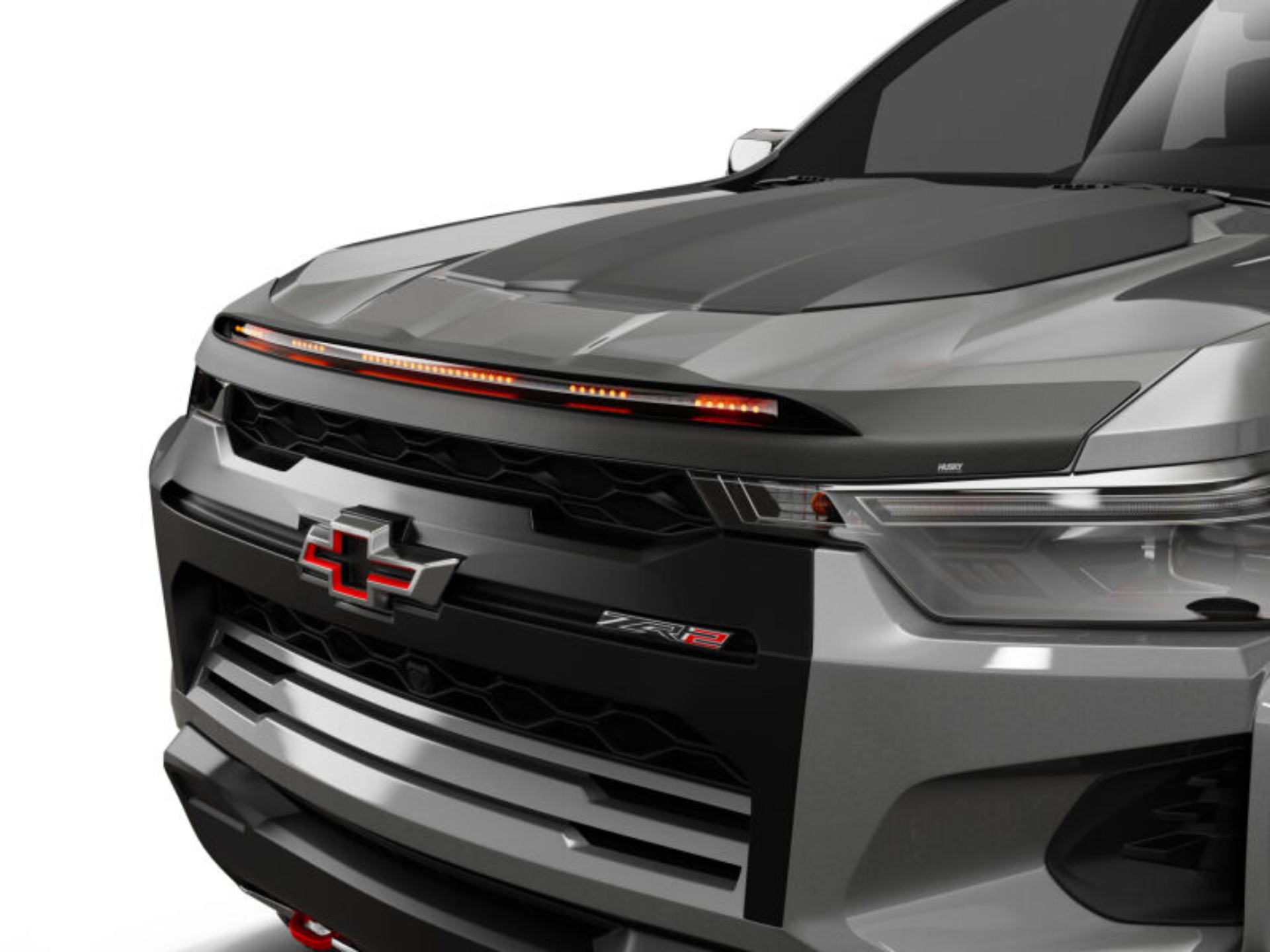 Picture of Husky Liners 23-26 Chevrolet Colorado Aeroskin Lightshield PRO - Blk