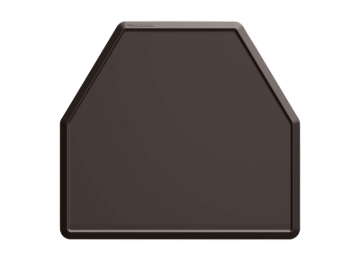 Picture of WeatherTech Universal 40in x 44in Angled All Purpose Mat - Cocoa