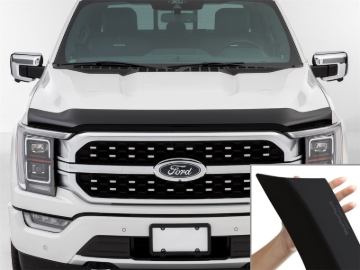 Picture of WeatherTech 21-26 Ford F-150 Hood Protector - Matte Black
